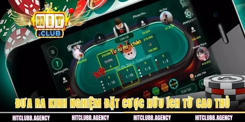 Đưa ra kinh nghiệm đặt cược hữu ích từ cao thủ lâu năm